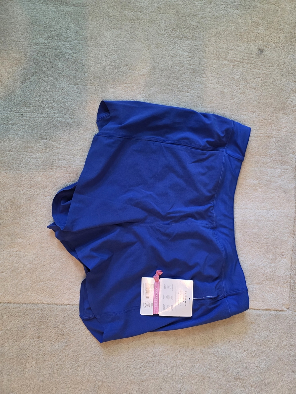 Blue Athleta girl Shorts, new with Tag